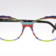 Wissing [2933RE/COL 1374RE50/35RE50]. Features unique frame cut with 3D details embossed, enlivened by iconic stripe combination.